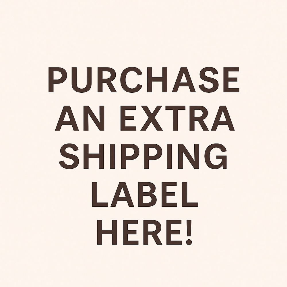 Extra Shipping Label